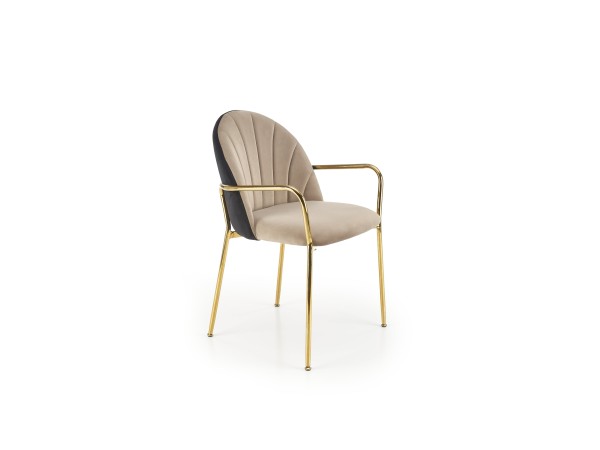 K500 chair beige / black DIOMMI V-CH-K/500-KR