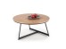 KARIDA c. table natural oak / black DIOMMI V-CH-KARIDA-LAW