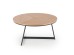 KARIDA c. table natural oak / black DIOMMI V-CH-KARIDA-LAW