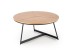 KARIDA c. table natural oak / black DIOMMI V-CH-KARIDA-LAW