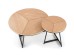 KARIDA c. table natural oak / black DIOMMI V-CH-KARIDA-LAW