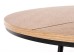 KARIDA c. table natural oak / black DIOMMI V-CH-KARIDA-LAW