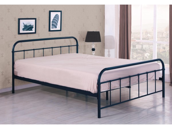 LINA 120 bed DIOMMI V-CH-LINDA_120-LOZ-CZARNY