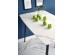 MARCO table, color: top - white marble, legs - black DIOMMI V-CH-MARCO-ST