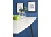 MARCO table, color: top - white marble, legs - black DIOMMI V-CH-MARCO-ST
