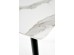 MARCO table, color: top - white marble, legs - black DIOMMI V-CH-MARCO-ST
