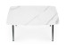 MARCO table, color: top - white marble, legs - black DIOMMI V-CH-MARCO-ST