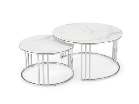 MERCURY set of 2 c. tables DIOMMI V-CH-MERCURY_2-LAW