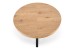 MERCY extension table, color: top - golden oak, legs - black DIOMMI V-CH-MERCY-ST