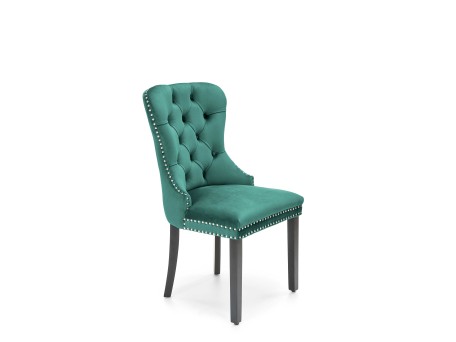 MIYA chair black/dark green DIOMMI V-CH-MIYA-KR-C.ZIELONY