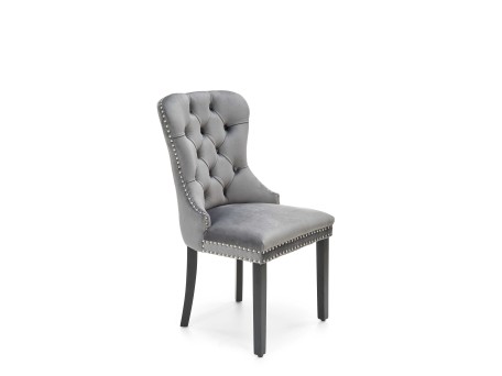 MIYA chair black/grey DIOMMI V-CH-MIYA-KR-POPIEL