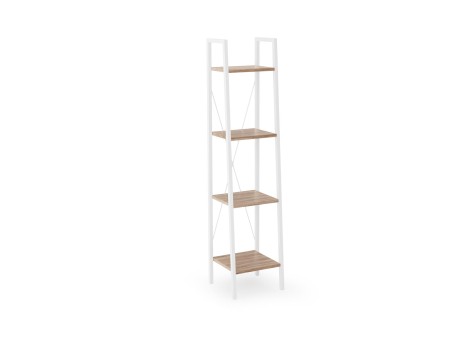 NARVIK REG1 shelving white / sonoma oak DIOMMI V-CH-NARVIK-REG1-BIAŁY/SONOMA