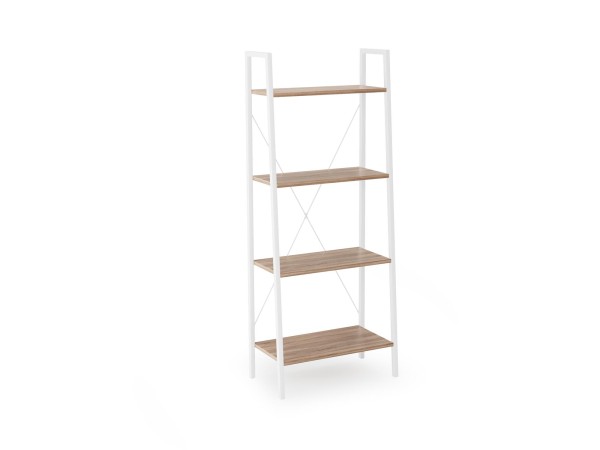 NARVIK REG2 shelving white / sonoma oak DIOMMI V-CH-NARVIK-REG2-BIAŁY/SONOMA
