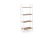 NARVIK REG2 shelving white / sonoma oak DIOMMI V-CH-NARVIK-REG2-BIAŁY/SONOMA