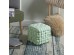 RUBIK pouffe color: light green DIOMMI V-CH-RUBIK-PUFA-J.ZIELONY