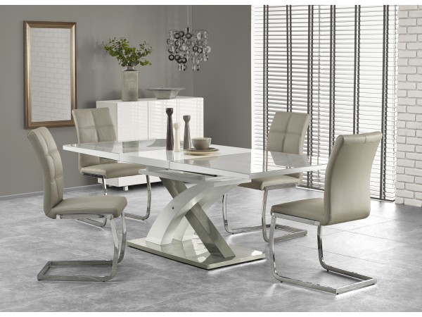 SANDOR 2 table, color: grey DIOMMI V-CH-SANDOR_2-ST-POPIEL