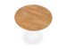 STING table, color: top - golden oak, legs - white DIOMMI V-CH-STING-ST