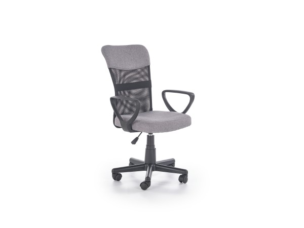 TIMMY o.chair, color: grey / black DIOMMI V-CH-TIMMY-FOT-POPIEL