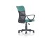 TIMMY o.chair, color: turquoise / black DIOMMI V-CH-TIMMY-FOT-TURKUSOWY