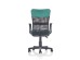 TIMMY o.chair, color: turquoise / black DIOMMI V-CH-TIMMY-FOT-TURKUSOWY