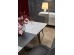 TIZIANO extension table, color: top - light grey / dark grey, legs - dark grey DIOMMI V-CH-TIZIANO-ST