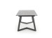 TIZIANO extension table, color: top - light grey / dark grey, legs - dark grey DIOMMI V-CH-TIZIANO-ST