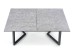 TIZIANO extension table, color: top - light grey / dark grey, legs - dark grey DIOMMI V-CH-TIZIANO-ST