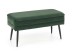 VELVA bench color: dark green / black DIOMMI V-CH-VELVA-C.ZIELONY/CZARNY