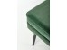 VELVA bench color: dark green / black DIOMMI V-CH-VELVA-C.ZIELONY/CZARNY