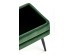 VELVA bench color: dark green / black DIOMMI V-CH-VELVA-C.ZIELONY/CZARNY