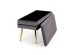 VELVA bench color: grey/gold DIOMMI V-CH-VELVA-POPIEL/ZŁOTY