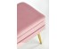 VELVA bench color: pink/gold DIOMMI V-CH-VELVA-RÓŻOWY/ZŁOTY
