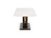 VINCENZO table white marble, leg black/gold DIOMMI V-CH-VINCENZO-ST