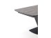 VINSTON extension table, color: top - dark grey / black, legs - black DIOMMI V-CH-VINSTON-ST