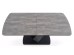 VINSTON extension table, color: top - dark grey / black, legs - black DIOMMI V-CH-VINSTON-ST