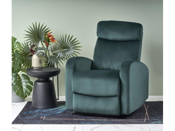 WONDER recliner color: dark green DIOMMI V-CH-WONDER-FOT-C.ZIELONY