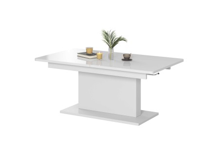 BUSETTI, c.table, white mat DIOMMI V-PL-BUSETTI-LAW-BIAŁY