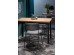 COBALT table, color: wotan oak/black DIOMMI V-PL-COBALT-ST