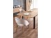 FLORIAN table artisan oak/black DIOMMI V-PL-FLORIAN-ST-ARTISAN/CZARNY