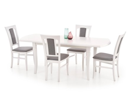 FRYDERYK 160/240 cm extension table color: white DIOMMI V-PL-FRYDERYK/240-ST-BIAŁY