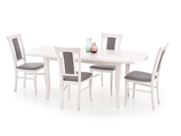 FRYDERYK 160/240 cm extension table color: white DIOMMI V-PL-FRYDERYK/240-ST-BIAŁY