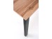 GINO table votan oak/black DIOMMI V-PL-GINO-ST-WOTAN/CZARNY