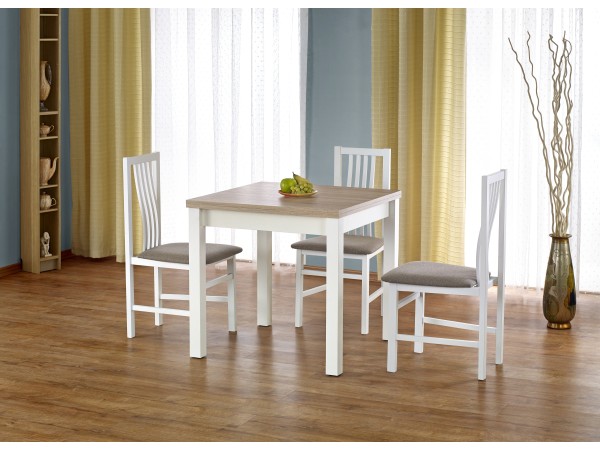 GRACJAN table color: sonoma oak / white DIOMMI V-PL-GRACJAN-ST-SONOMA/BIAŁY
