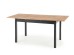 GREG table, color: wotan oak/black DIOMMI V-PL-GREG-ST