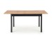 GREG table, color: wotan oak/black DIOMMI V-PL-GREG-ST