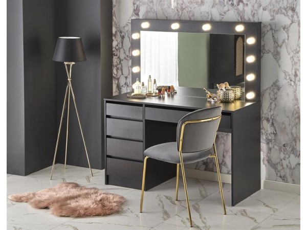 HOLLYWOOD color: black DIOMMI V-PL-HOLLYWOOD_XL-TOALETKA-CZARNY