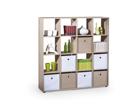 LUINI 16 color: sonoma oak DIOMMI V-PL-LUINI_16-REGAŁ