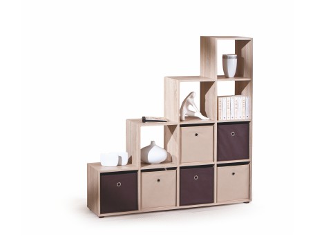 LUINI color: sonoma oak DIOMMI V-PL-LUINI-REGAŁ