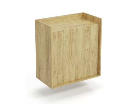 MOBIUS cabinet 2D color: hikora oak DIOMMI V-PL-MOBIUS-SZAFKA_2D-HIKORA