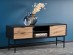 MURANO RTV-1 TV-stand, color: artisan oak/black DIOMMI V-PL-MURANO-RTV-1